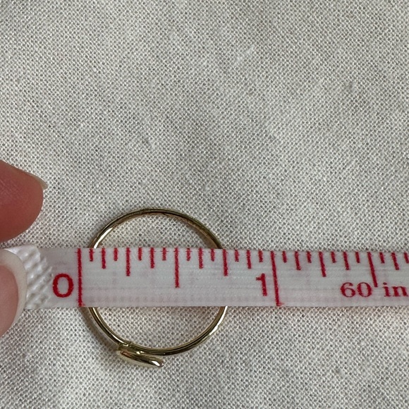 Gold moon ring - Picture 3 of 4